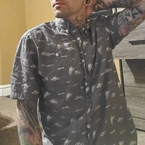 Sword fish button up
